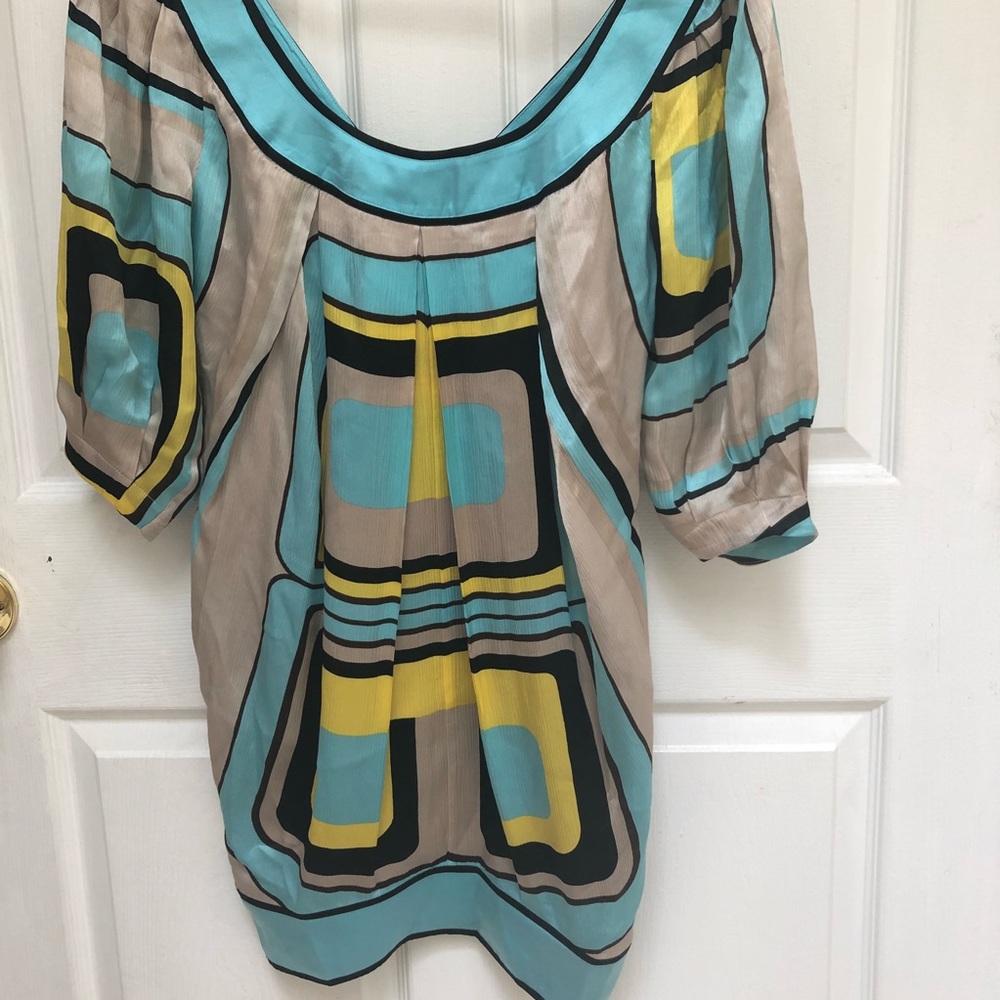 100% silk Sherry Bebe Dress